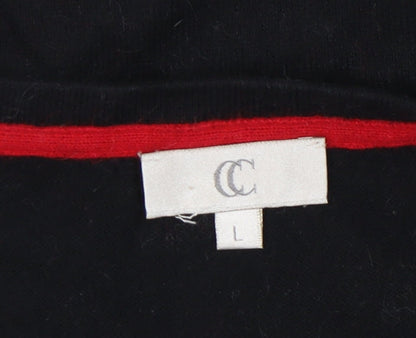 Womens UK Size L CC Multicoloured Pullover Jumper