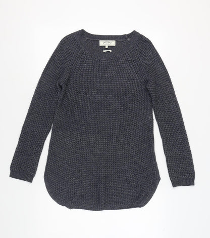 Womens UK Size 6 FatFace Blue Pullover Jumper
