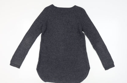 Womens UK Size 6 FatFace Blue Pullover Jumper