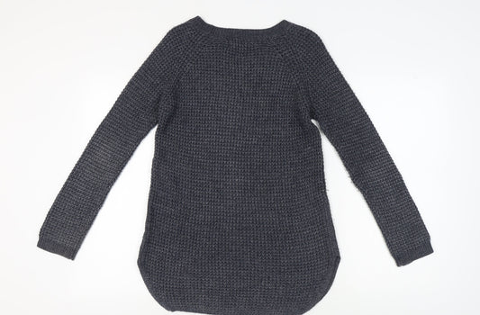 Womens UK Size 6 FatFace Blue Pullover Jumper