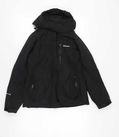 Womens UK Size 8 Peter Storm Black Anorak Coat