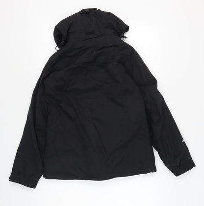 Womens UK Size 8 Peter Storm Black Anorak Coat