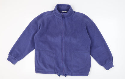 Womens UK Size 12 Marks and Spencer Blue Basic Jacket