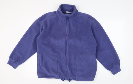 Womens UK Size 12 Marks and Spencer Blue Basic Jacket