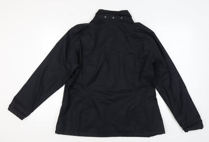Womens UK Size 2XL DECATHLON Black Rain Coat