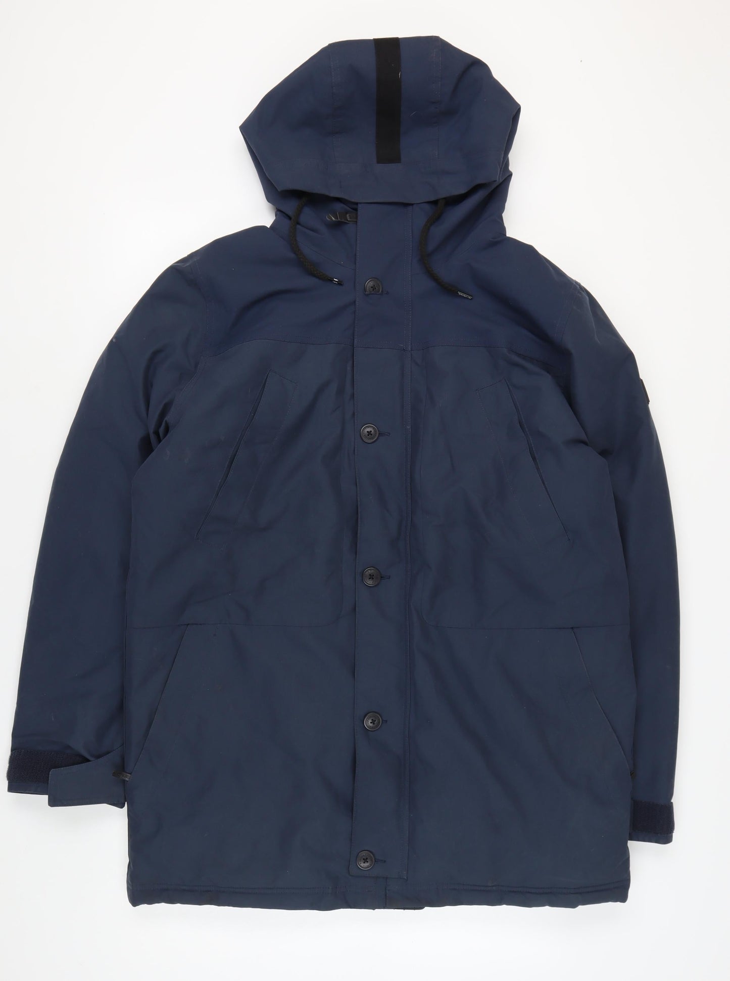 Mens UK Size L O'Neill Blue Parka Coat