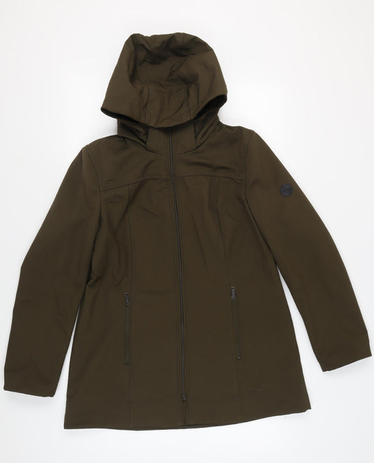 Andrew Marc Women's Green Parka Jacket L