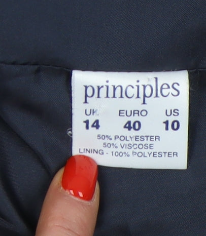 Principles Women's Black Suit Jacket Size 14