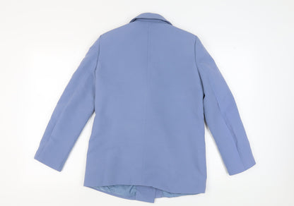 Missguided Women’s Blue Blazer UK 10 Regular Fit