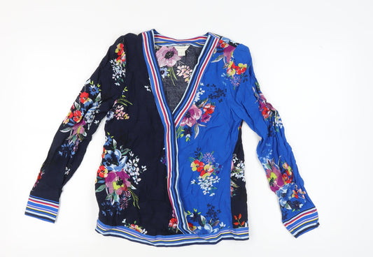 Womens UK Size 8 Monsoon Multicoloured Tunic Blouse