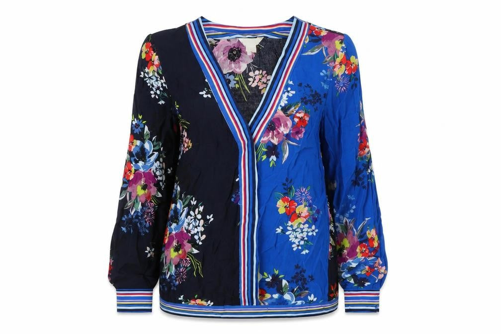 Womens UK Size 8 Monsoon Multicoloured Tunic Blouse