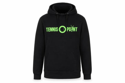 Tennis Point Men's Black Cotton Hoodie S