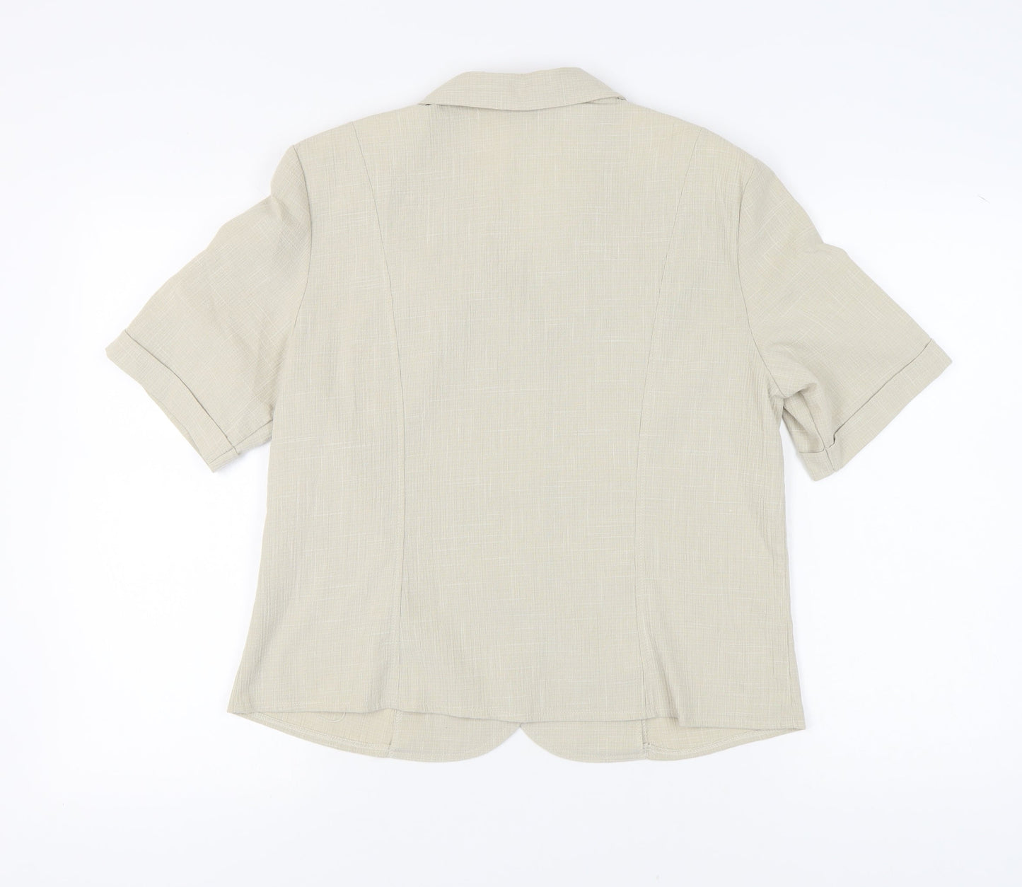 Country Collection Women’s Beige Blazer, Size 14, Classic