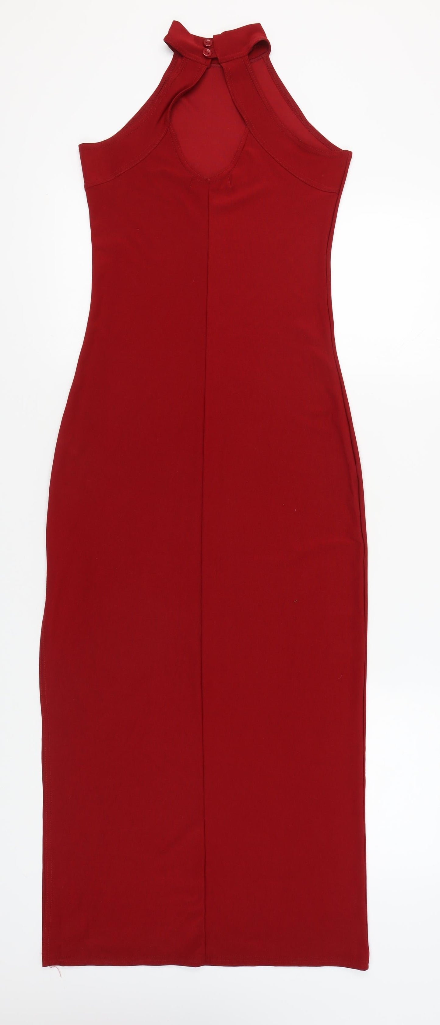 New Classic London Women's Red Midi Bodycon Dress S/M