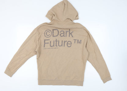 Mens UK Size S ASOS DESIGN Beige Pullover Hoodie