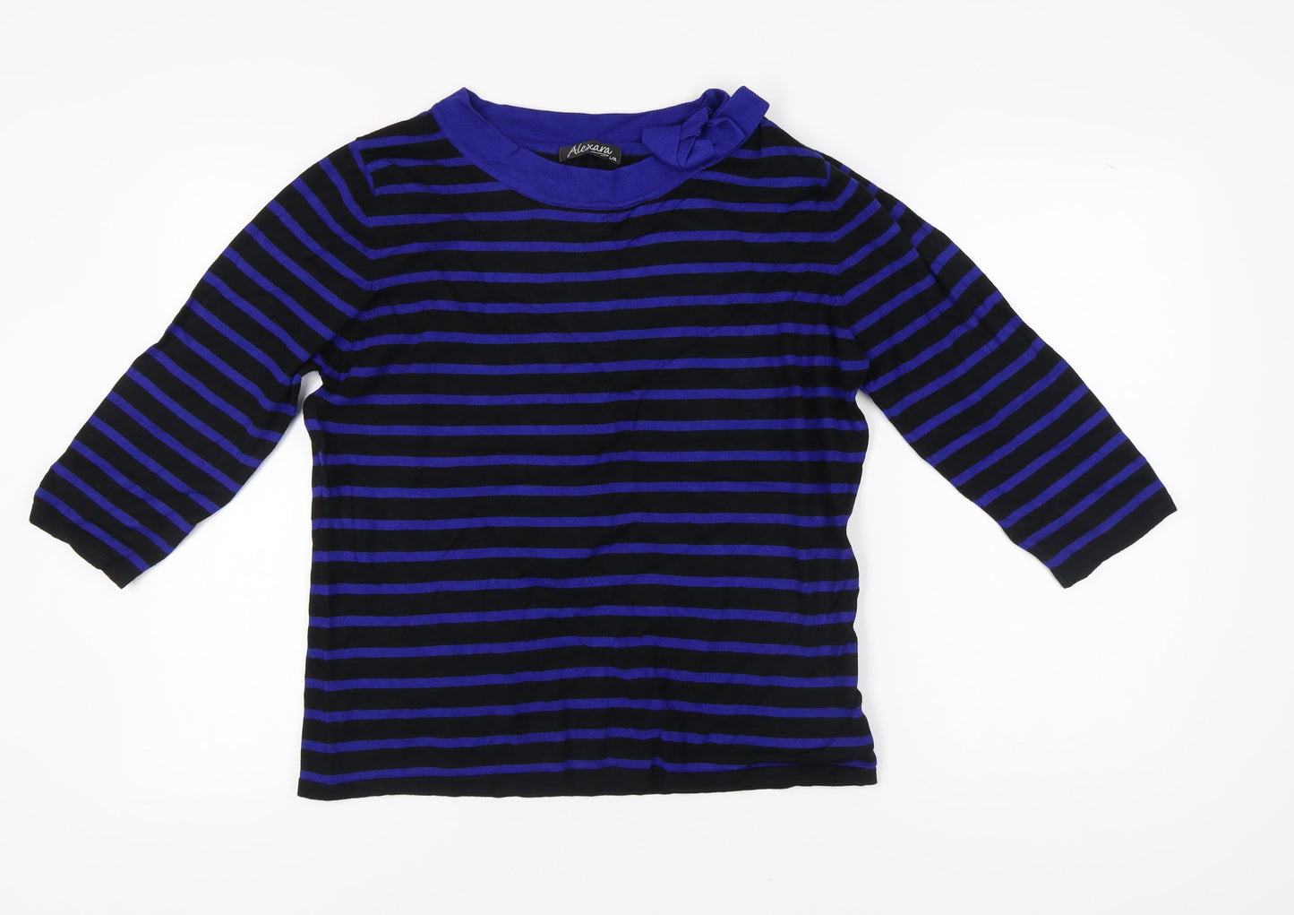 Womens UK Size L Alexara Multicoloured Pullover Jumper