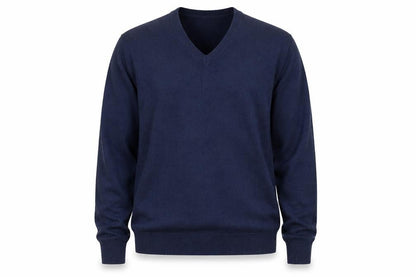 Gap Men's Blue V-Neck Pullover Jumper, Size M