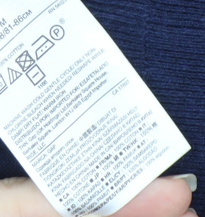 GAP Men's Blue V-Neck Pullover Jumper, Size M