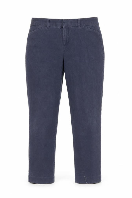 Womens UK Size 12 Old Navy Regular Fit Cropped Blue Trousers