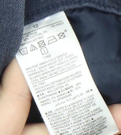 Old Navy Women's Blue Cropped Trousers Size 12