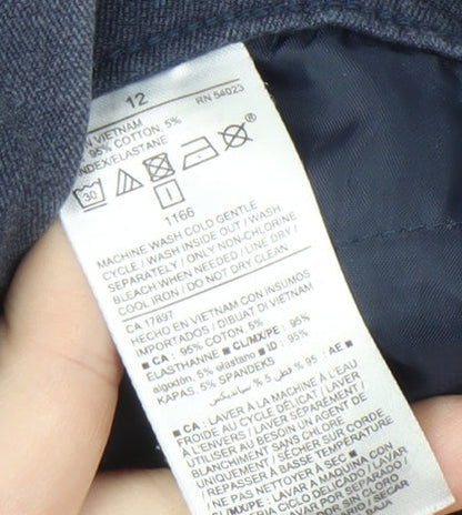 Old Navy Women's Blue Cropped Trousers Size 12