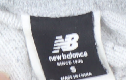 Womens UK Size S New Balance Regular Fit Jogger Grey Trousers