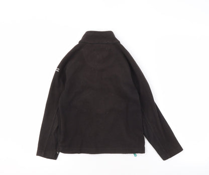 Regatta Boys Black 7 Years Basic Fleece Jacket