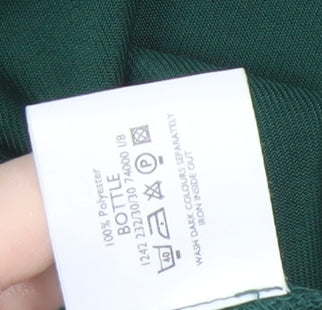 Berkertex Women's Green A-Line Midi Skirt 14