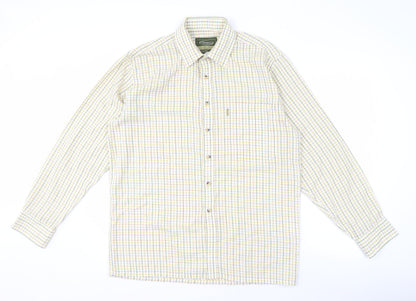 Champion Men's Multicoloured Check Classic Fit Shirt