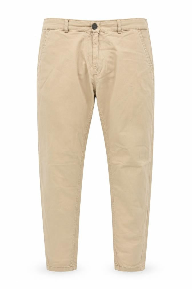 Mens UK Size 10 Kangol Regular Fit Chino Beige Trousers