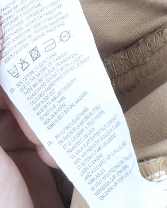 Kangol Mens Beige Chino Trousers Size 10 Regular