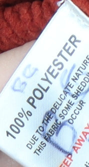 Country Rose Women's Red Knit Pullover Jumper Size S