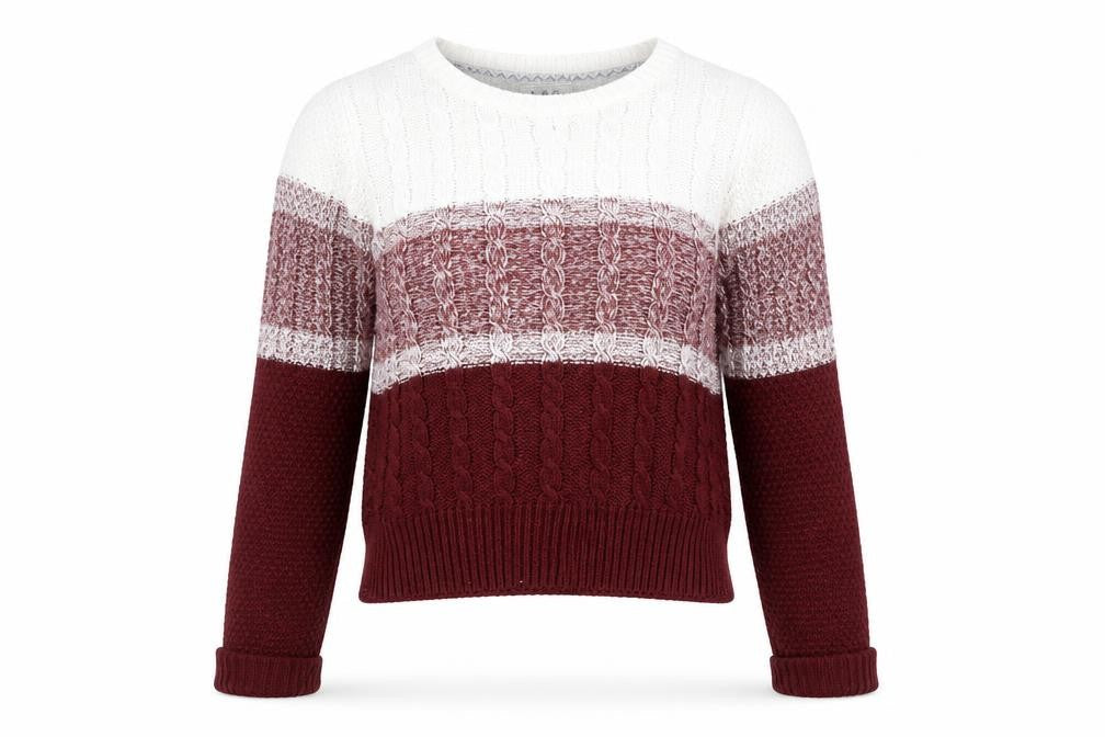 Womens UK Size 10 SoulCal & Co Multicoloured Pullover Jumper