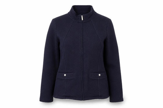 Womens UK Size M Viyella Blue Basic Jacket