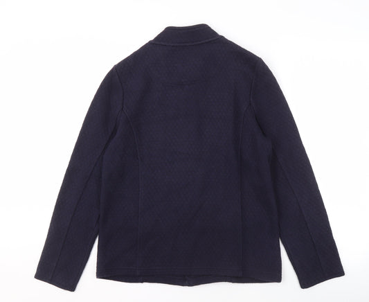 Womens UK Size M Viyella Blue Basic Jacket