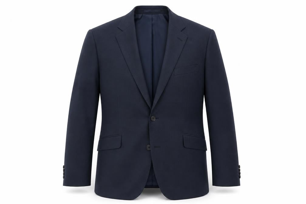 Mens UK Size 40 Dehavilland Regular Blue Suit Jacket