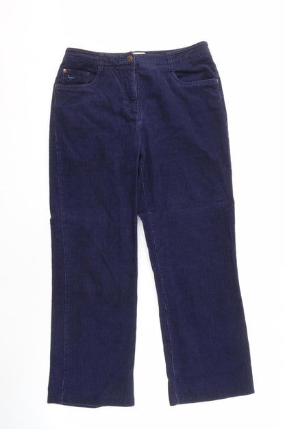 Country Rose Women's Blue Trousers Size 10