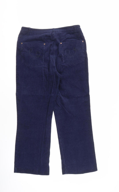 Country Rose Women's Blue Trousers Size 10