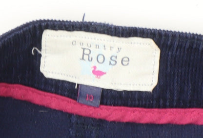 Country Rose Women's Blue Trousers Size 10