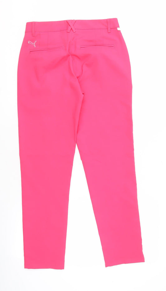 Puma Women's Pink Trousers Size 10