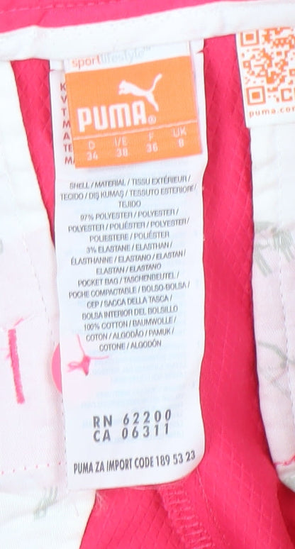 Puma Women's Pink Trousers Size 10