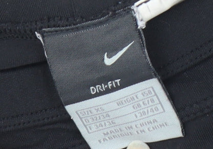 Nike Women's Black XS Capri Leggings for Gym & Running