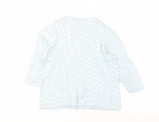 Womens UK Size XL Viyella Blue Pullover Jumper