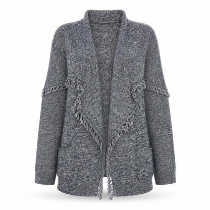 Laura Ashley Women's Grey Sleeveless Cardigan S