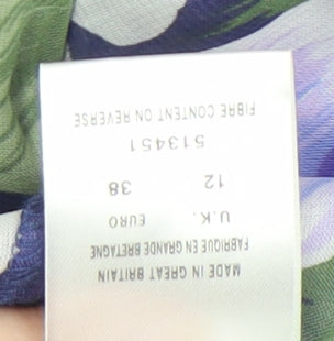 Alexon Women's Multicoloured Floral Shirt, Size 12, Viscose