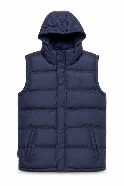 Mens UK Size L Mountain Essentials Blue Puffer Jacket