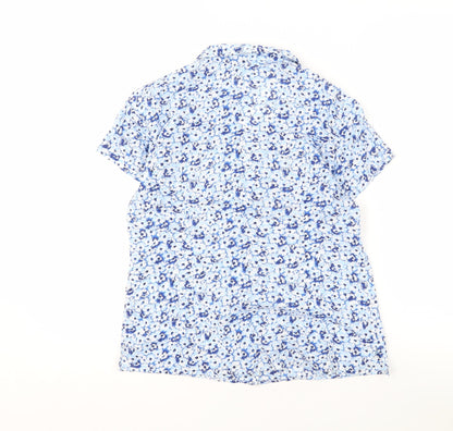 Jigsaw Women’s Floral Button-Up Shirt UK Size 8