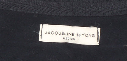 Jacqueline de Yong Blue Graphic Sweatshirt M Unisex