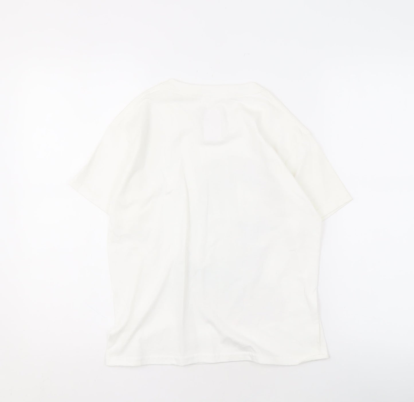 Manchester United Boys White Graphic T-Shirt 7-8 Years