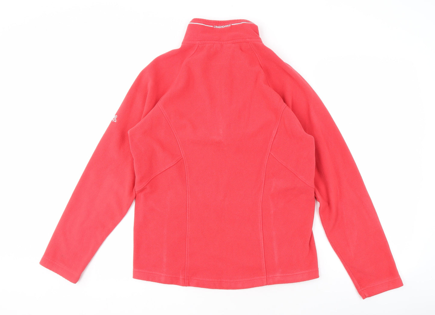 Craghoppers Women's Red Pullover Fleece Sweatshirt Size 10